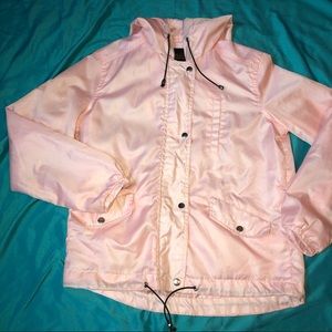 Baby pink windbreaker